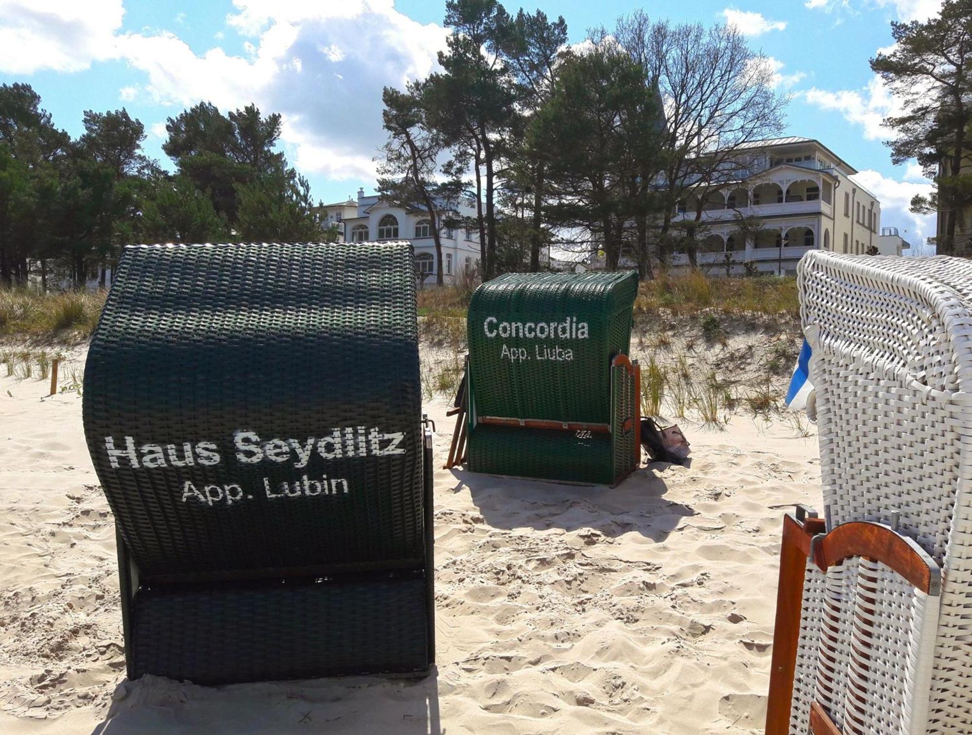 Haus "Seydlitz" In Binz - Wg15 "Lubin" Mit Terrasse Strandnah Exteriér fotografie